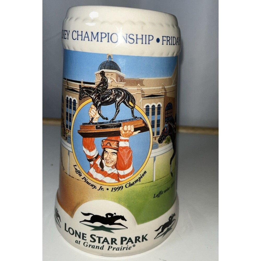 Lone All- Star Jockey Championship Friday June 2023 Laffit Pincary Jr  Beer Cup